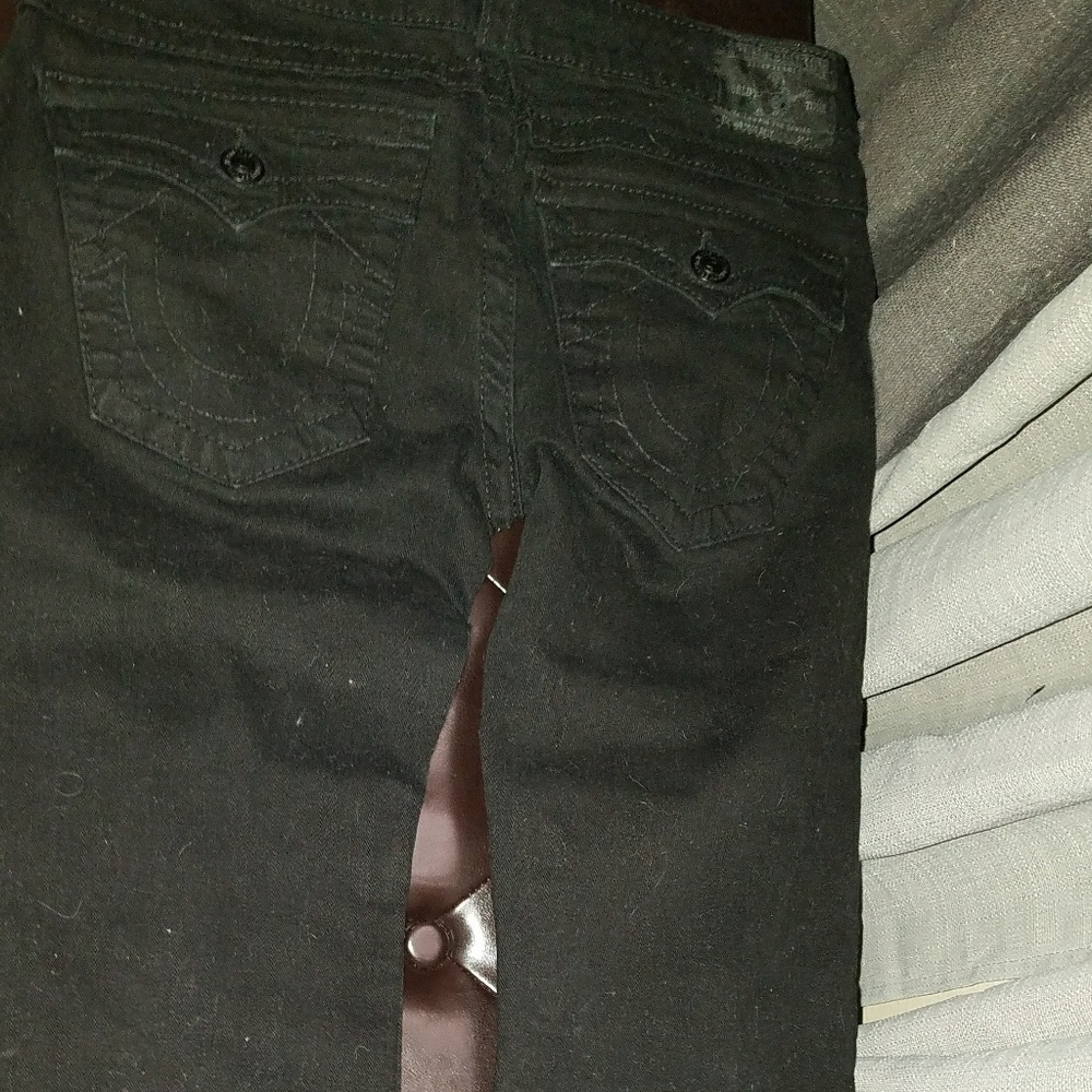 True Religion Black Jeans